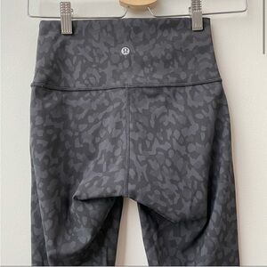 Lululemon wunder under high rise tight - camo